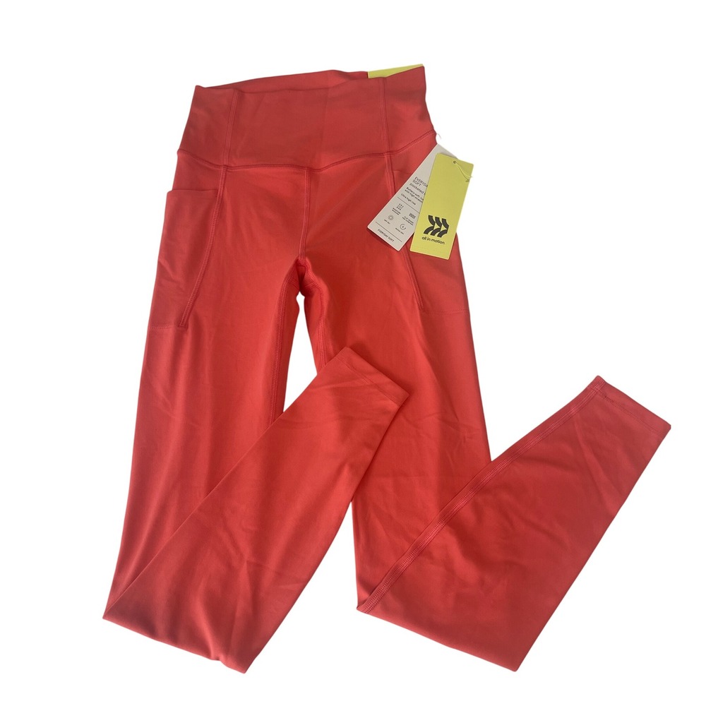 00588- All in Motion Women Everyday Soft Pocketed Ultra High Rise Legging XS NWT